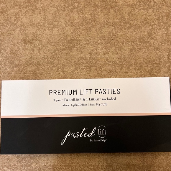 PASTEDNIP PASTED LIFT BY PASTED NIP SHADE LIGHT/ SIZE A/B NEW - Picture 1 of 6